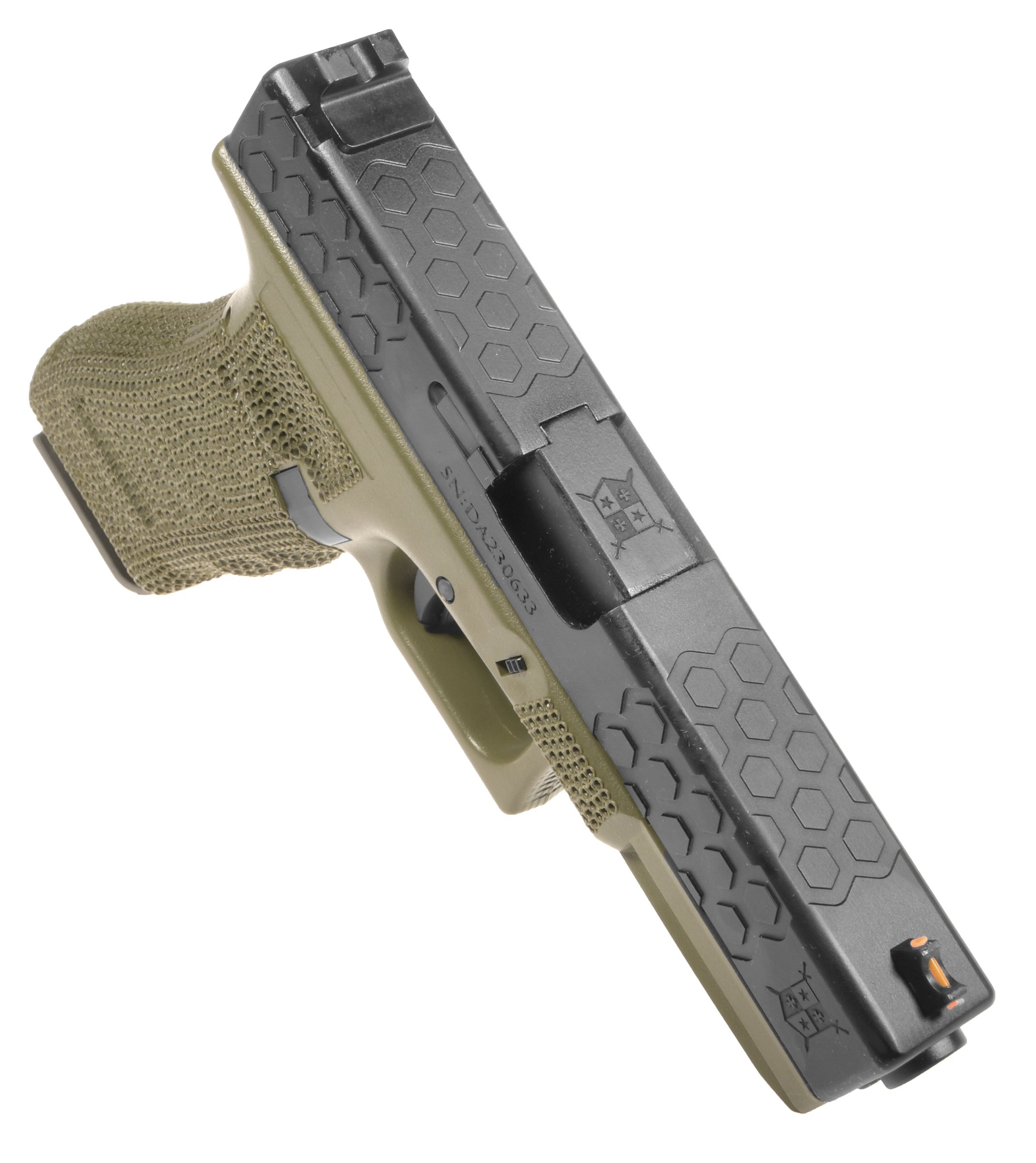 Delta Armory GBB P03 G-series Pistol - Green OD-A-DA028-OD asgbox.pl Delta Armory GBB P03 G-series Pistol - Green - obrazek 6