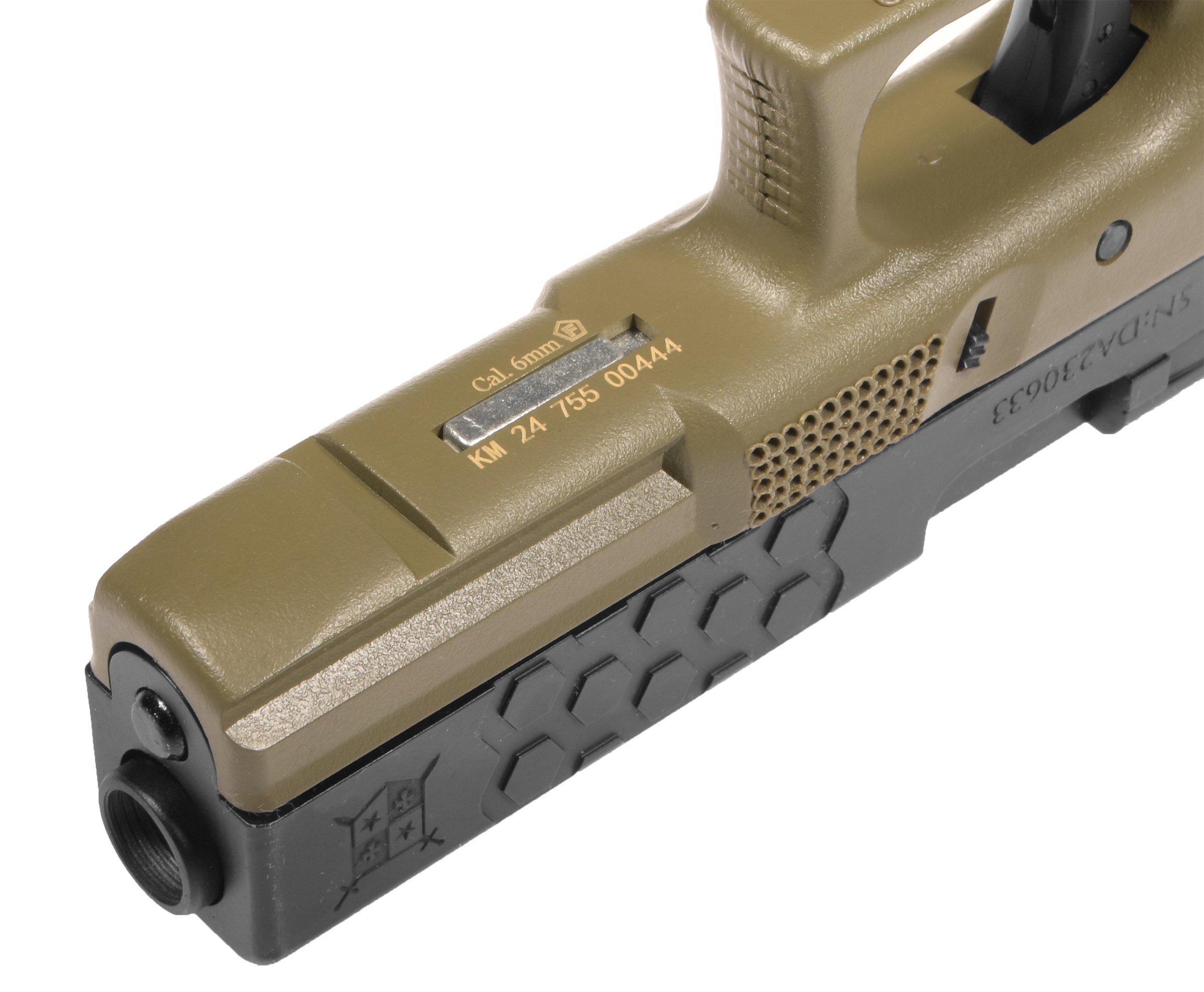 Delta Armory GBB P03 G-series Pistol - Green OD-A-DA028-OD asgbox.pl Delta Armory GBB P03 G-series Pistol - Green - obrazek 11