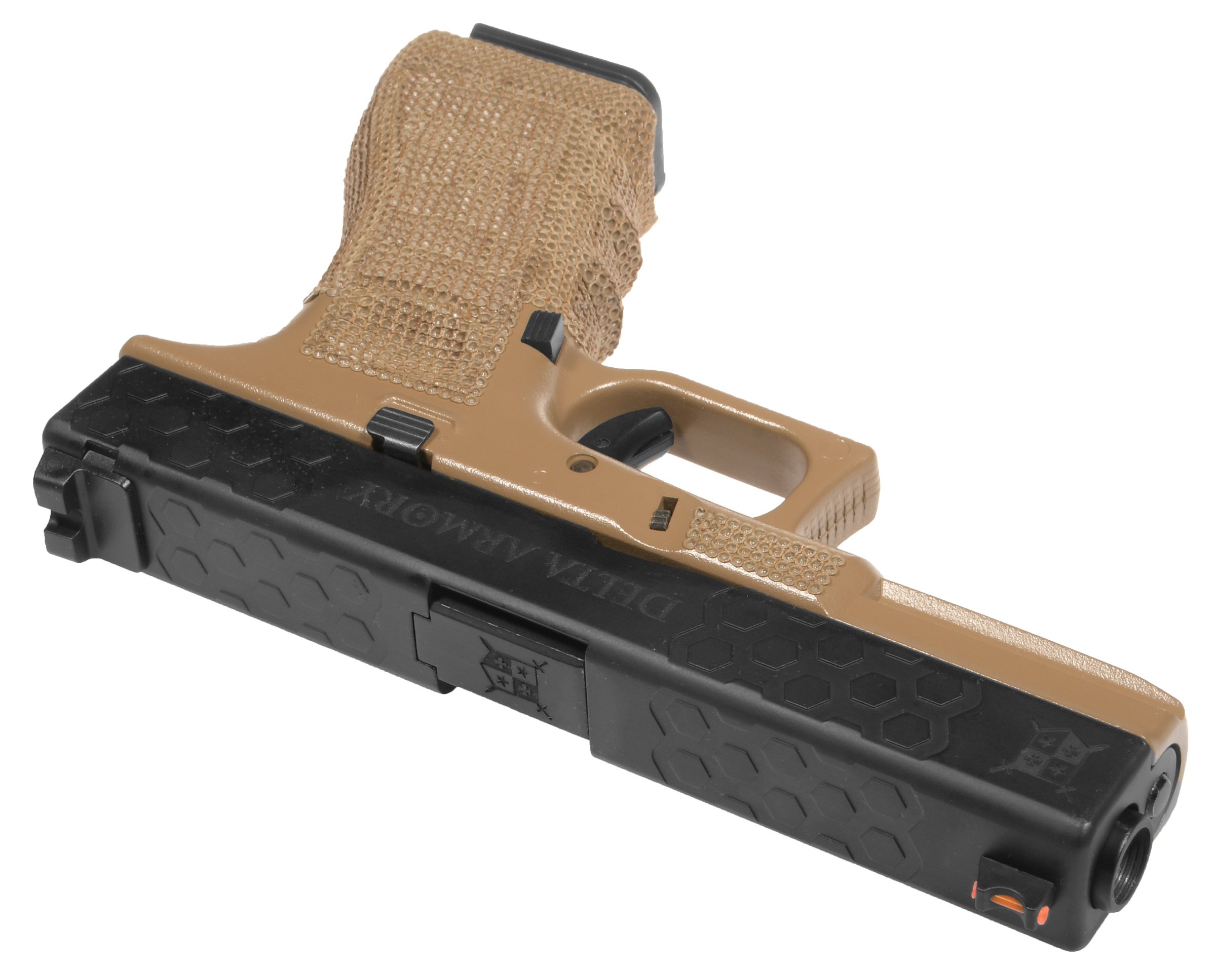 Delta Armory GBB P03 G-series Pistol - Tan OD-A-DA028-TAN asgbox.pl Delta Armory GBB P03 G-series Pistol - Tan - obrazek 7