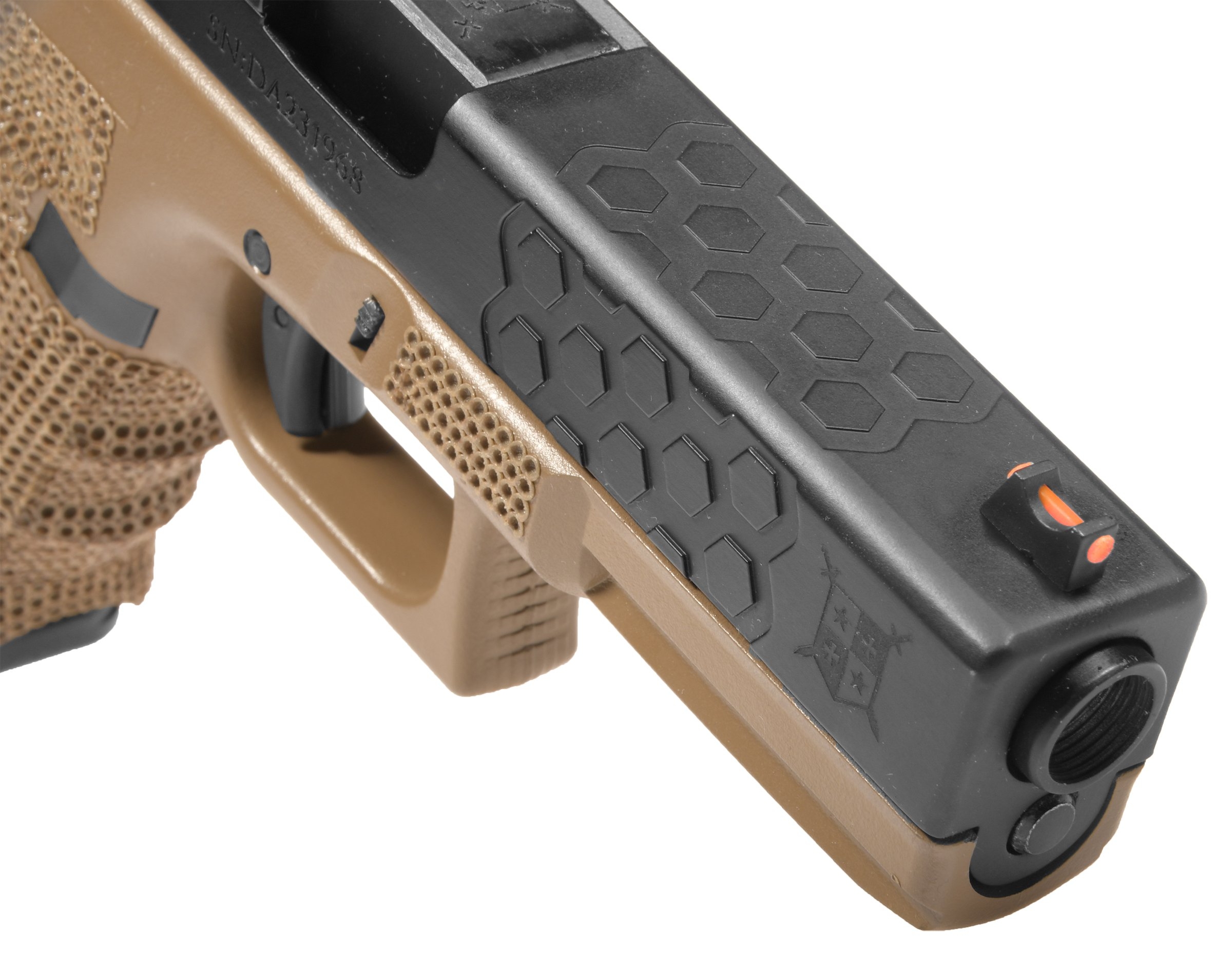 Delta Armory GBB P03 G-series Pistol - Tan OD-A-DA028-TAN asgbox.pl Delta Armory GBB P03 G-series Pistol - Tan - obrazek 8