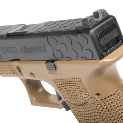 Delta Armory GBB P03 G-series Pistol - Tan OD-A-DA028-TAN asgbox.pl Delta Armory GBB P03 G-series Pistol - Tan OD-A-DA028-TAN asgbox.pl
