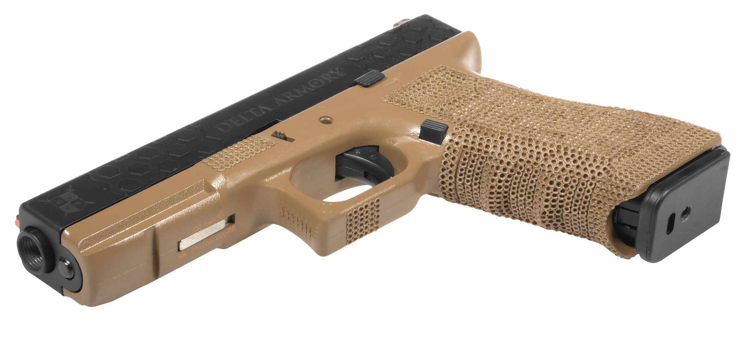 Delta Armory GBB P03 G-series Pistol - Tan OD-A-DA028-TAN asgbox.pl Delta Armory GBB P03 G-series Pistol - Tan - obrazek 11