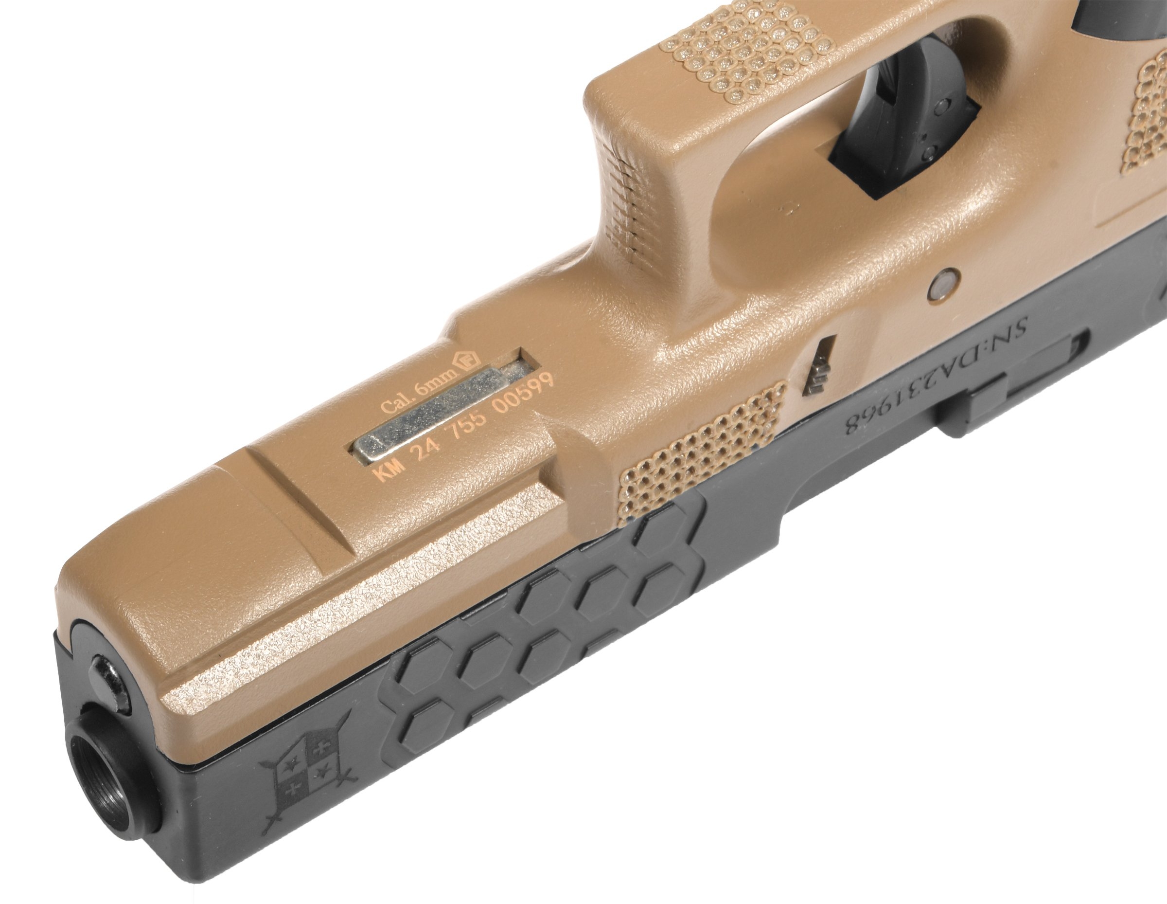 Delta Armory GBB P03 G-series Pistol - Tan OD-A-DA028-TAN asgbox.pl Delta Armory GBB P03 G-series Pistol - Tan - obrazek 12
