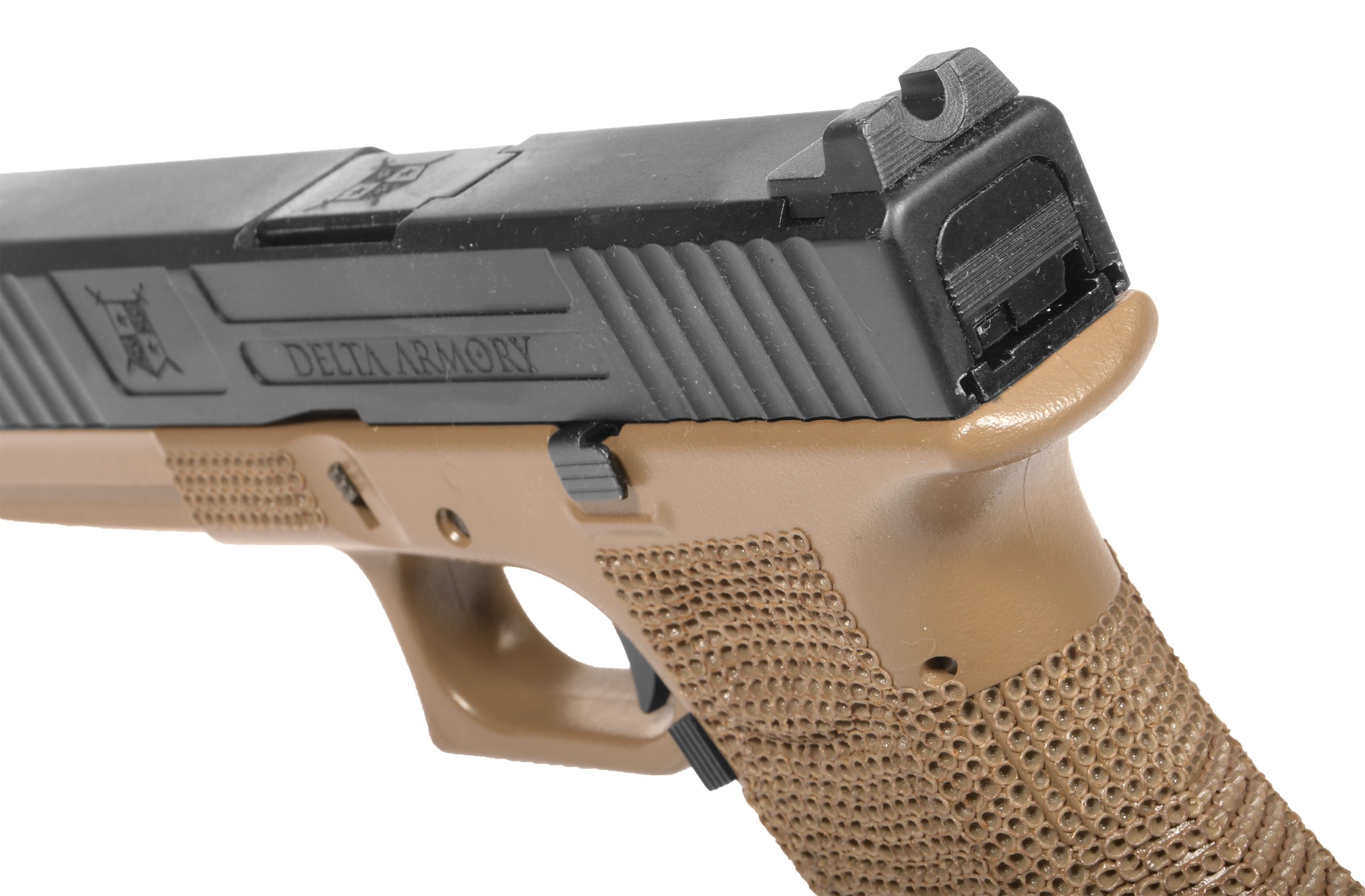 Delta Armory GBB P04 G-series Pistol - Tan OD-A-DA029-TAN asgbox.pl Delta Armory GBB P04 G-series Pistol - Tan - obrazek 9