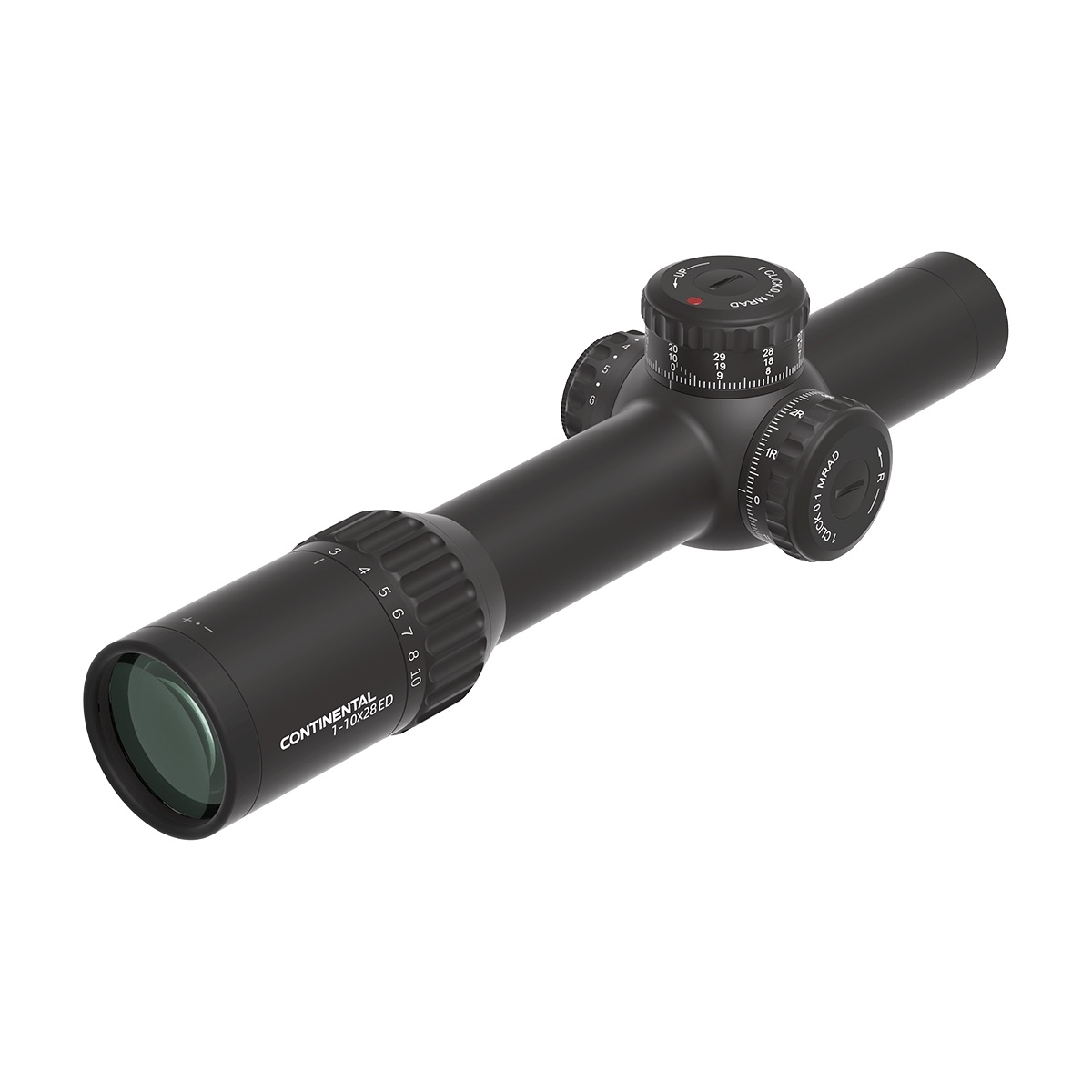 VO CONTINENTAL X10 1-10x28 ED RAR-C LPVO Riflescope - Black OD-A-SCFF-62 asgbox.pl VO CONTINENTAL X10 1-10x28 ED RAR-C LPVO Riflescope - Black - obrazek 6