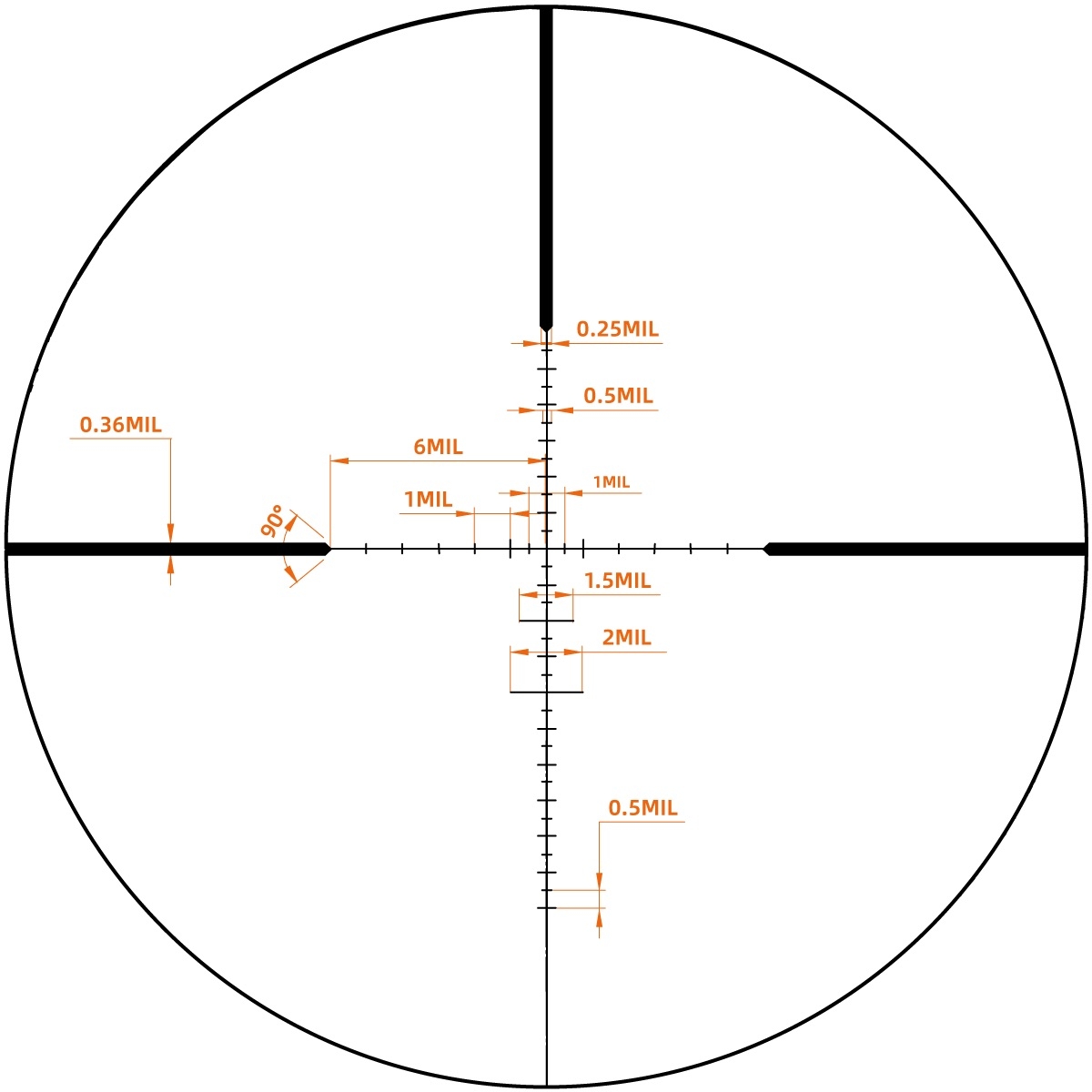 Riflescope VictOptics SOI 4-12x40 AO - Black OD-A-VIOC-06 asgbox.pl Riflescope VictOptics SOI 4-12x40 AO - Black - obrazek 11