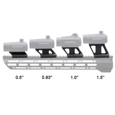 VO 1.5" Profile CANTILEVER T1 / Maverick RIS Riser Mount - Black OD-A-MAV-P15 asgbox.pl VO 1.5" Profile CANTILEVER T1 / Maverick RIS Riser Mount - Black OD-A-MAV-P15 asgbox.pl