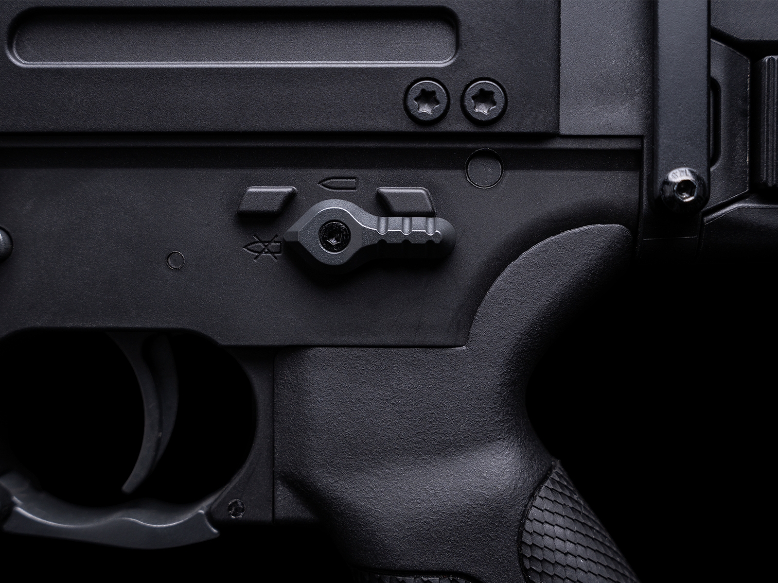 ASG FLCN 5,56 AEG Assault Rifle - Black OD-A-ASG363-BK asgbox.pl ASG FLCN 5,56 AEG Assault Rifle - Black - obrazek 6