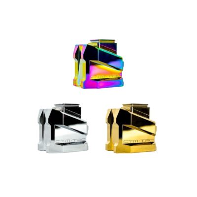 CTM Enlarged Aluminum Magazine Base Plate AAP-01 and G-Series - Chrome (Electroplated) OD-A-CTM0052-CHROME asgbox.pl