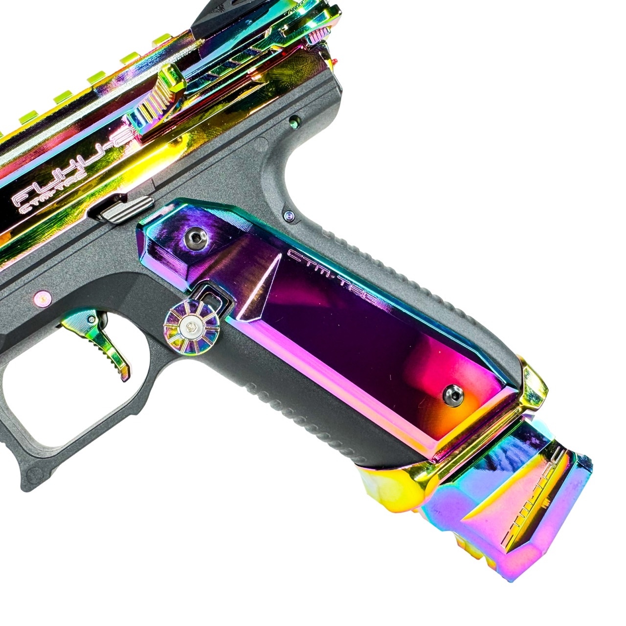 CTM AAP-01 Fuku-2 Frame CNC Aero Side Panel, Type B - Chameleon (Electroplated) OD-A-CTM0077-ECH asgbox.pl CTM AAP-01 Fuku-2 Frame CNC Aero Side Panel, Type B - Chameleon (Electroplated) - obrazek 8