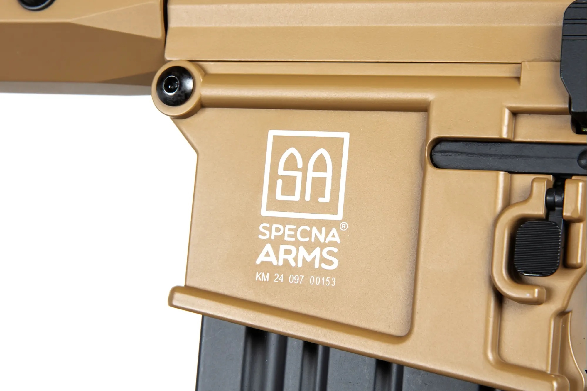 SA SR25 M-LOK (SA-E35 Edge(TM) Kestrel(TM) ETU) - Black / Tan OD-A-SPARMS292-TAN asgbox.pl SA SR25 M-LOK (SA-E35 Edge(TM) Kestrel(TM) ETU) - Black / Tan - obrazek 11