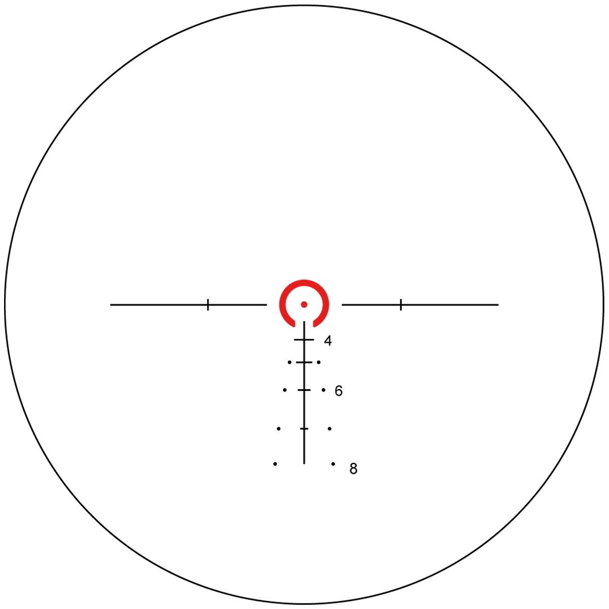VO TAURON 1-6x24 GEN II SFP LPVO Rifle Scope - Black OD-A-SCOC-49 asgbox.pl VO TAURON 1-6x24 GEN II SFP LPVO Rifle Scope - Black - obrazek 11