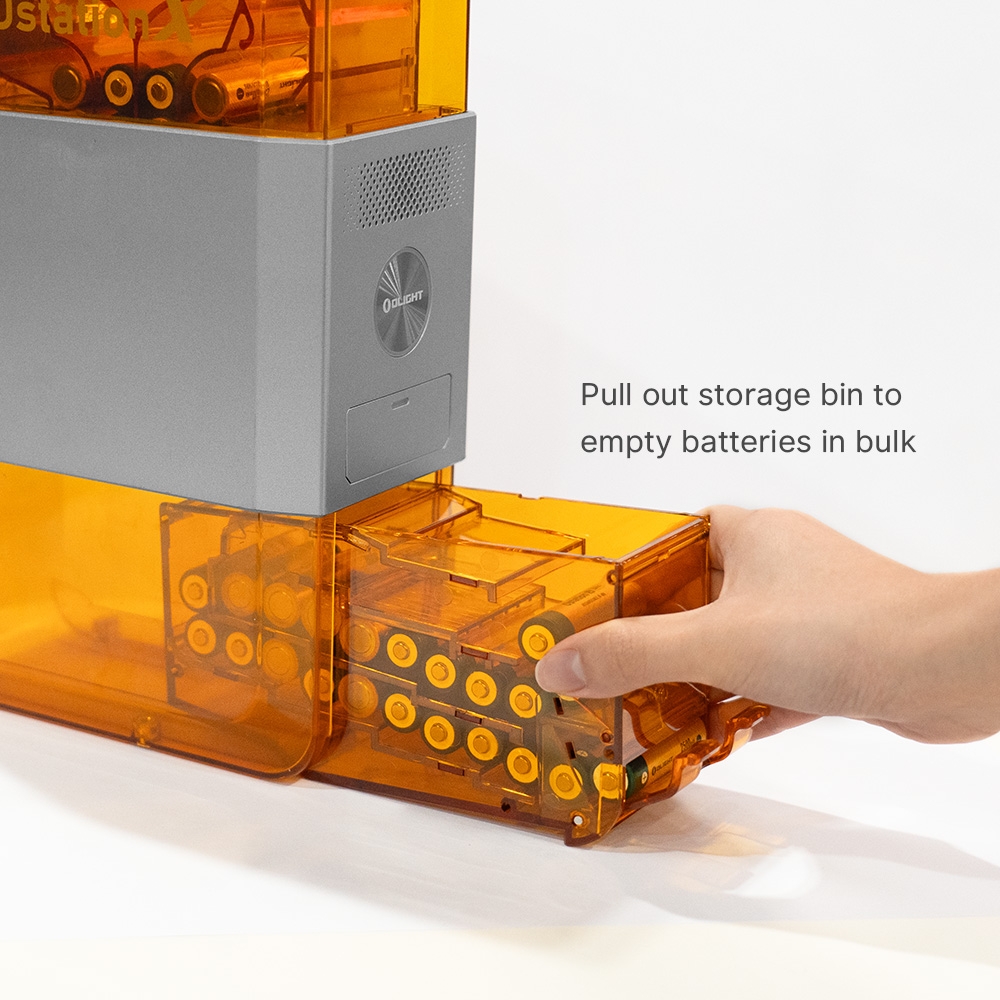 OLIGHT Ostation X Charging Station for AA Batteries - Orange OD-A-OLIGHT034 asgbox.pl OLIGHT Ostation X Charging Station for AA Batteries - Orange - obrazek 8