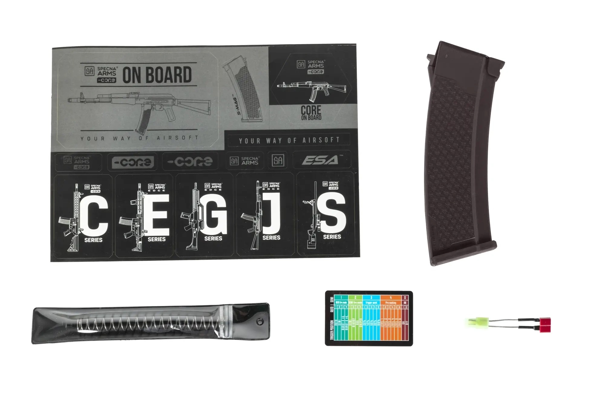 SA AK-74S (SA-J74 CORE(TM) HAL ETU Gen.2) - Black / Plum OD-A-SPARMS312 asgbox.pl SA AK-74S (SA-J74 CORE(TM) HAL ETU Gen.2) - Black / Plum - obrazek 14