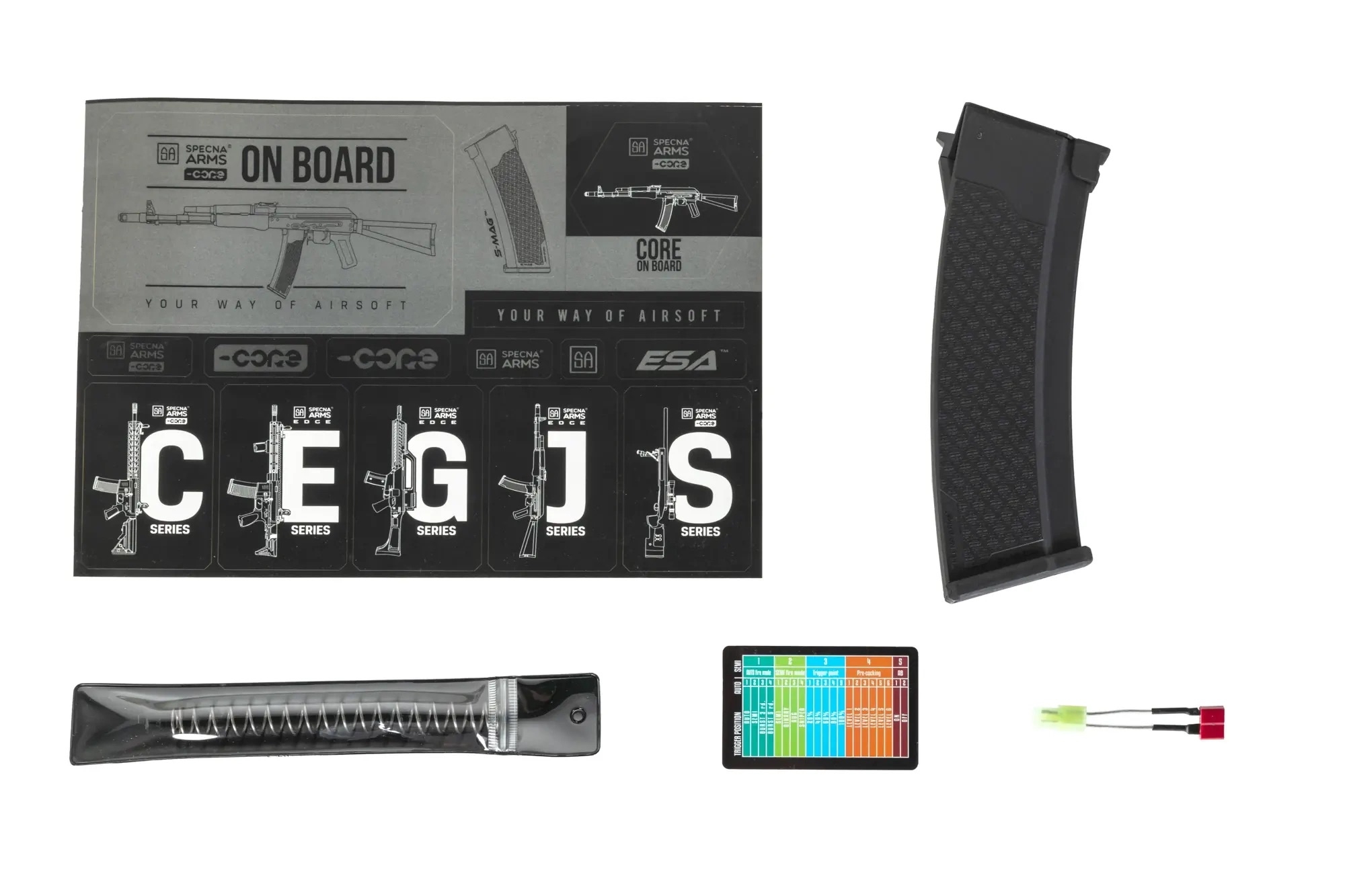 SA AK-74 (SA-J76 CORE(TM) HAL ETU Gen.2) - Black / Wood OD-A-SPARMS306 asgbox.pl SA AK-74 (SA-J76 CORE(TM) HAL ETU Gen.2) - Black / Wood - obrazek 12