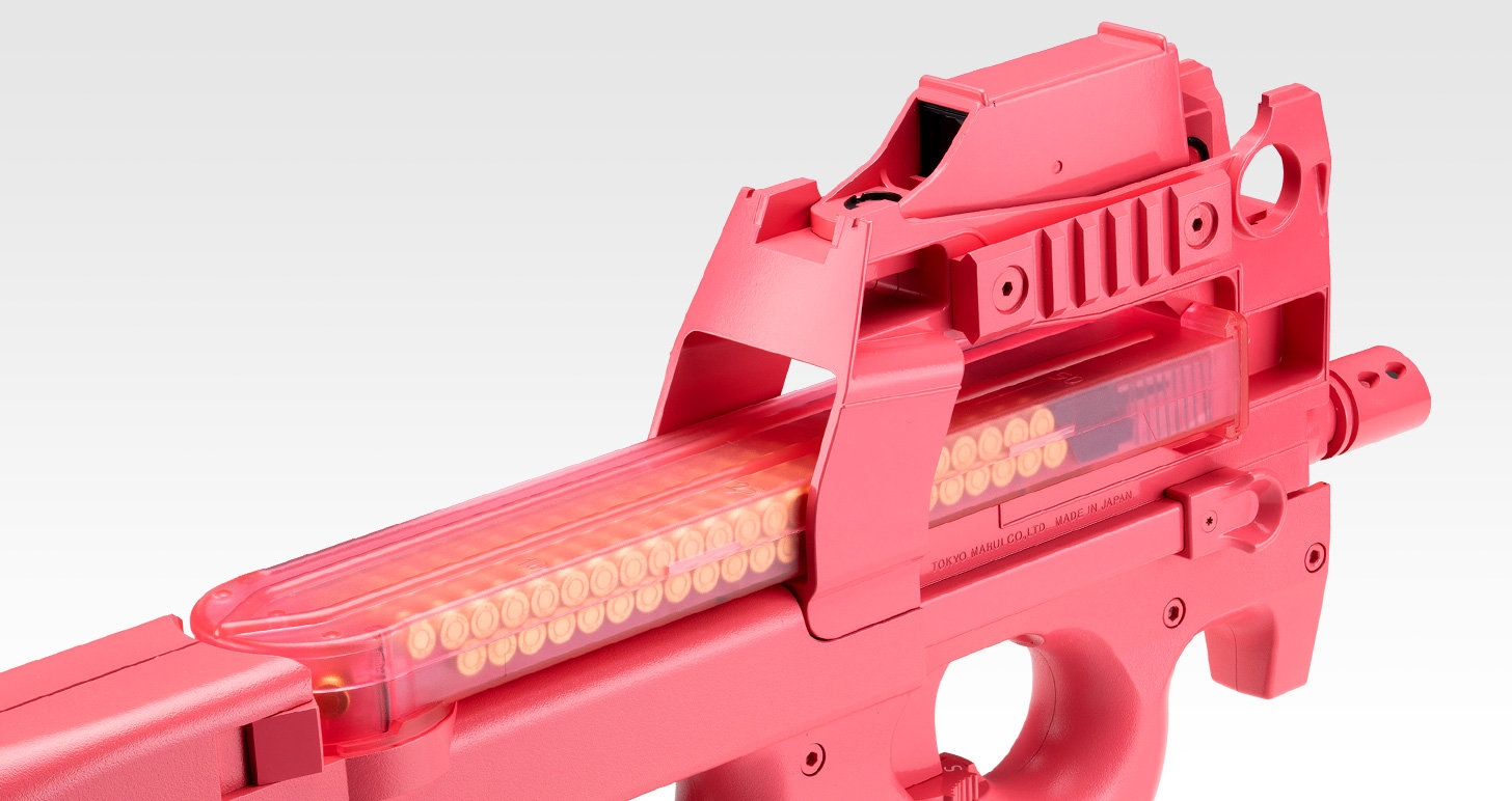 TM P90 Plus plus AEG LLENN, Gun Gale II Limited Edition - Pink OD-A-EM00111 asgbox.pl TM P90 Plus plus AEG LLENN, Gun Gale II Limited Edition - Pink - obrazek 8