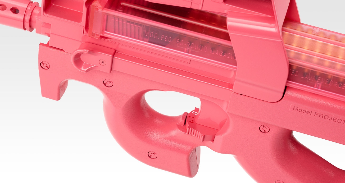 TM P90 Plus plus AEG LLENN, Gun Gale II Limited Edition - Pink OD-A-EM00111 asgbox.pl TM P90 Plus plus AEG LLENN, Gun Gale II Limited Edition - Pink - obrazek 9