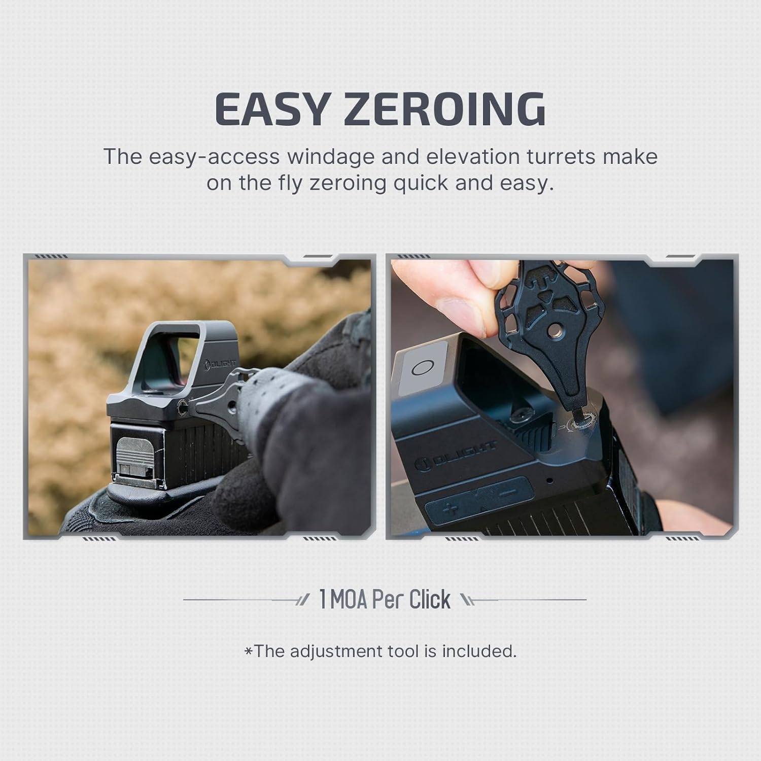 OLIGHT Red Dot Sight OSIGHT RED (Red Dot) with Powerbank - Tan OD-A-OLIGHT031 asgbox.pl OLIGHT Red Dot Sight OSIGHT RED (Red Dot) with Powerbank - Tan - obrazek 14