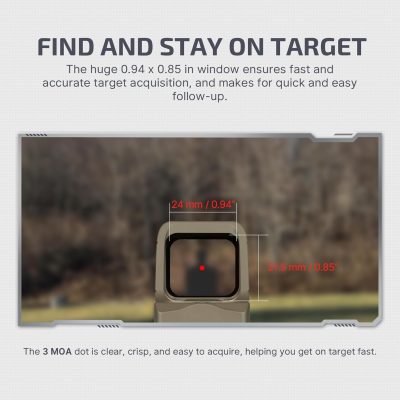 OLIGHT Red Dot Sight OSIGHT RED (Red Dot) with Powerbank - Tan OD-A-OLIGHT031 asgbox.pl OLIGHT Red Dot Sight OSIGHT RED (Red Dot) with Powerbank - Tan OD-A-OLIGHT031 asgbox.pl