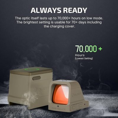 OLIGHT Red Dot Sight OSIGHT RED (Red Dot) with Powerbank - Tan OD-A-OLIGHT031 asgbox.pl OLIGHT Red Dot Sight OSIGHT RED (Red Dot) with Powerbank - Tan OD-A-OLIGHT031 asgbox.pl