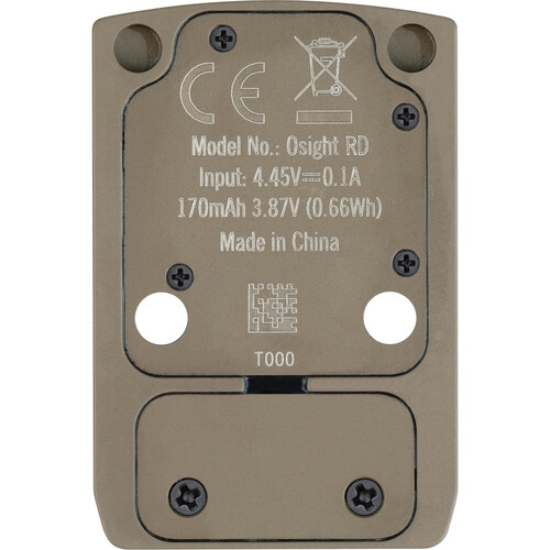 OLIGHT Red Dot Sight OSIGHT GRN (Green Dot) with Powerbank - Tan OD-A-OLIGHT030 asgbox.pl OLIGHT Red Dot Sight OSIGHT GRN (Green Dot) with Powerbank - Tan - obrazek 6