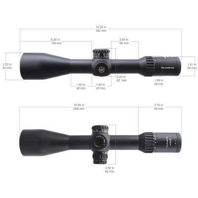 VO CONTINENTAL X6 4-24x56 MBR FFP Rifle Scope - Black OD-A-SCFF-40 asgbox.pl VO CONTINENTAL X6 4-24x56 MBR FFP Rifle Scope - Black OD-A-SCFF-40 asgbox.pl