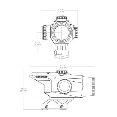 Victoptics C1 4x32 Prism Scope - Black OD-A-OPSL40 asgbox.pl Victoptics C1 4x32 Prism Scope - Black OD-A-OPSL40 asgbox.pl