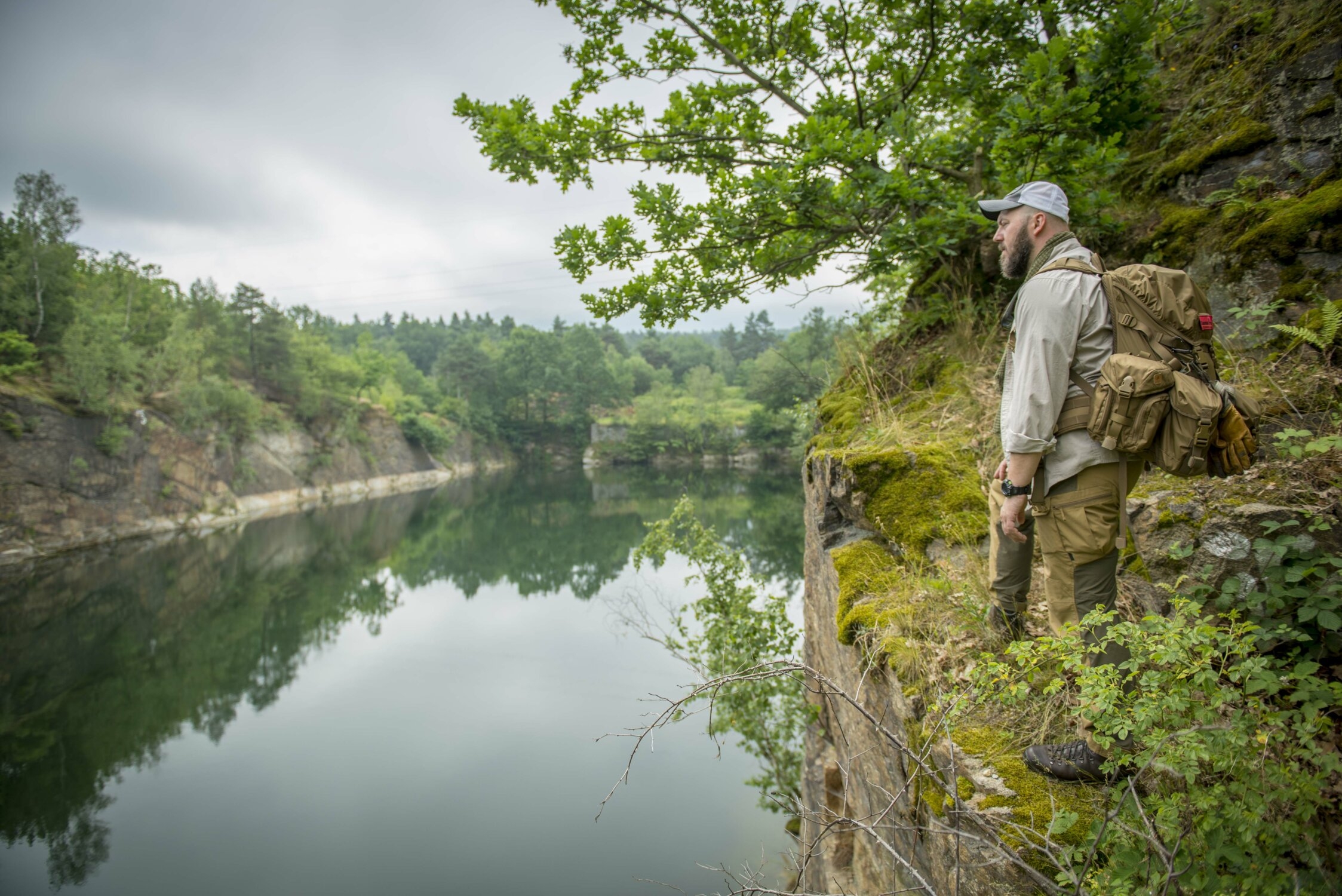HELIKON HYBRID OUTBACK(R) Pants DuraCanvas(R) - Taiga Green OD-A-SP-HOP-DC-09-B03 asgbox.pl HELIKON HYBRID OUTBACK(R) Pants DuraCanvas(R) - Taiga Green - obrazek 8
