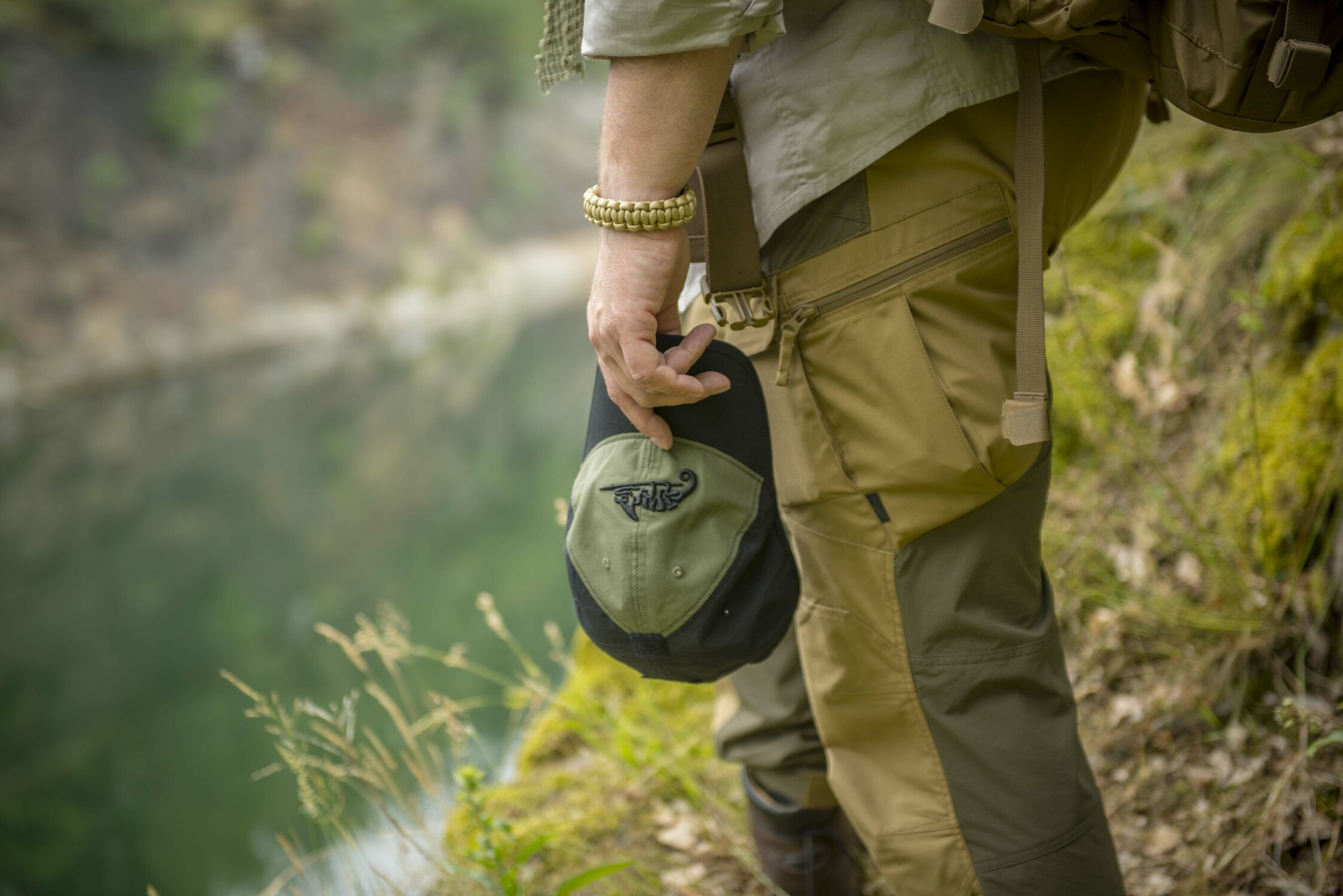 HELIKON HYBRID OUTBACK(R) Pants DuraCanvas(R) - Taiga Green OD-A-SP-HOP-DC-09-B03 asgbox.pl HELIKON HYBRID OUTBACK(R) Pants DuraCanvas(R) - Taiga Green - obrazek 11