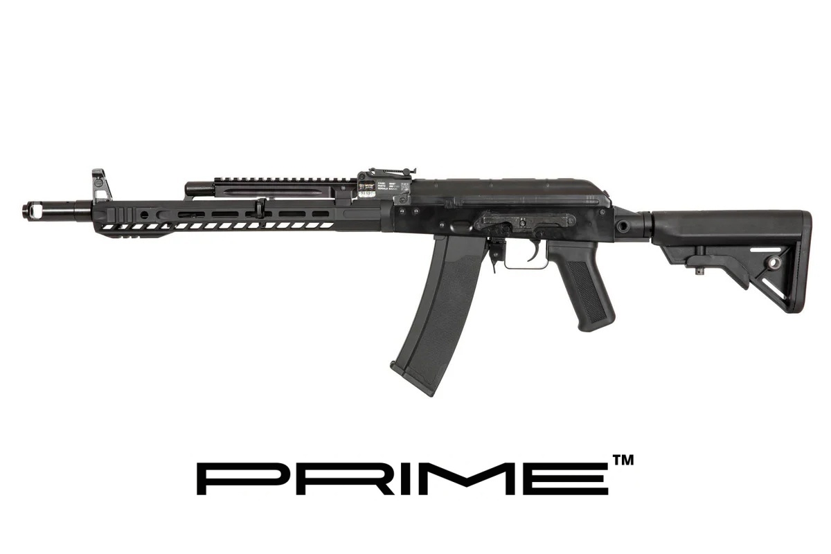 SA AK-74 M-LOK Carbine (SA-PJ07 PRIME(TM) ASTER SE V3, Brushless Motor) - Black OD-A-SPARMS324 asgbox.pl SA AK-74 M-LOK Carbine (SA-PJ07 PRIME(TM) ASTER SE V3, Brushless Motor) - Black - obrazek 8