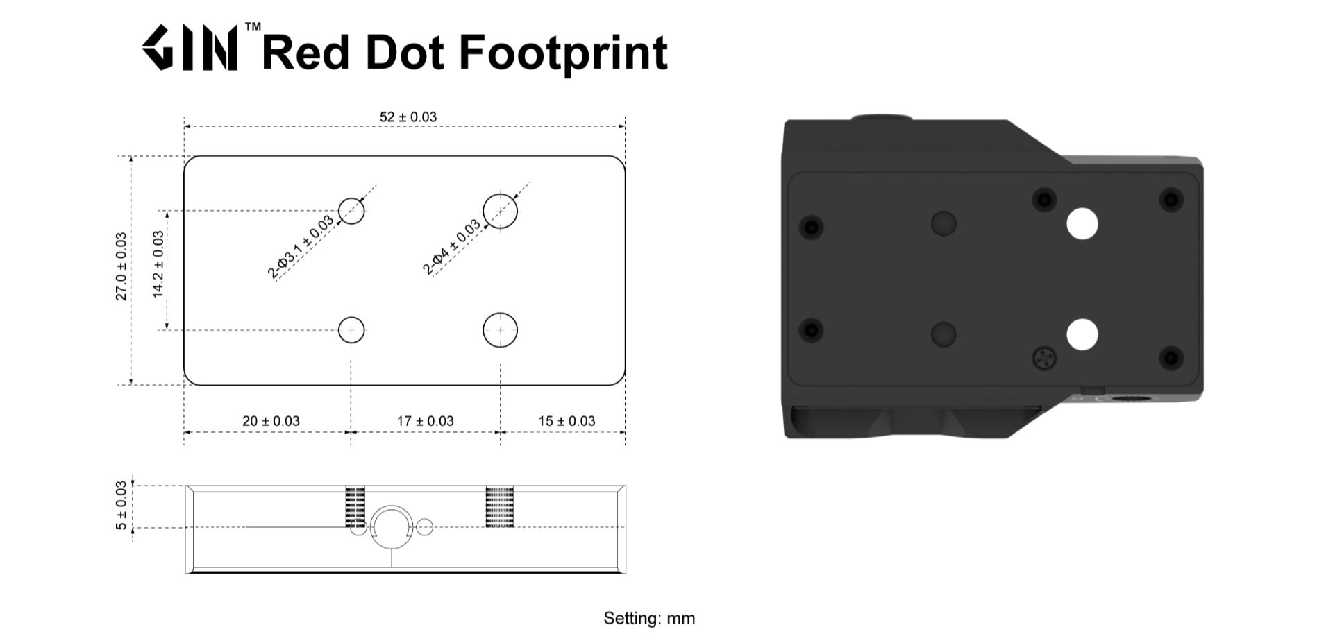 VO FRENZY 1x26x32 RTS Red Dot Sight - Black OD-A-SCRD-79 asgbox.pl VO FRENZY 1x26x32 RTS Red Dot Sight - Black - obrazek 14