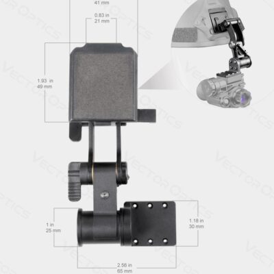 VO Flip-Up Helmet Mount for NVG / Thermal Imaging OWLSET - Black OD-A-OWNV-MT10 asgbox.pl VO Flip-Up Helmet Mount for NVG / Thermal Imaging OWLSET - Black OD-A-OWNV-MT10 asgbox.pl