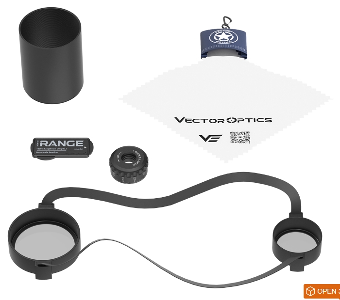 VO Riflescope CONTINENTAL X6 6–36x56 FFP PRS - Black OD-A-SCFF-70 asgbox.pl VO Riflescope CONTINENTAL X6 6–36x56 FFP PRS - Black - obrazek 8