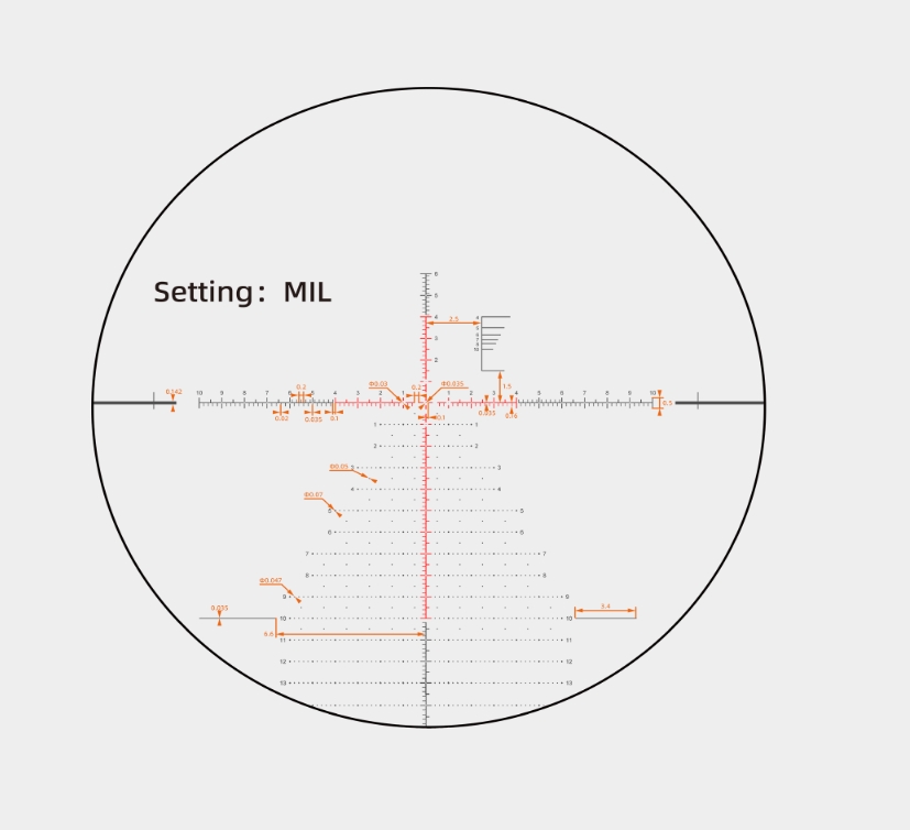 VO Riflescope CONTINENTAL X6 6–36x56 FFP PRS - Black OD-A-SCFF-70 asgbox.pl VO Riflescope CONTINENTAL X6 6–36x56 FFP PRS - Black - obrazek 12