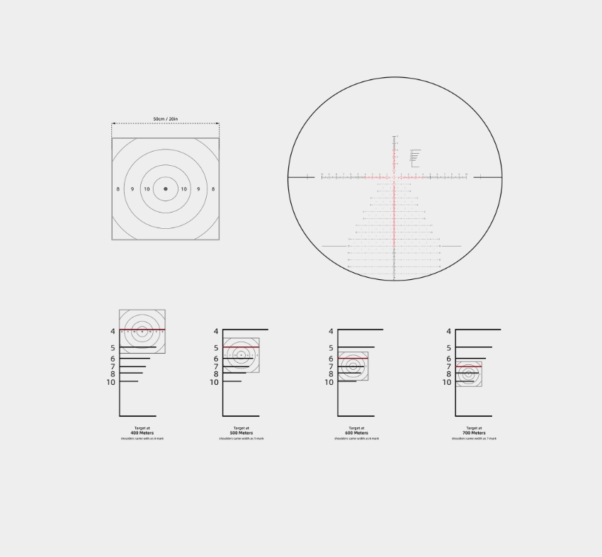 VO Riflescope CONTINENTAL X6 6–36x56 FFP PRS - Black OD-A-SCFF-70 asgbox.pl VO Riflescope CONTINENTAL X6 6–36x56 FFP PRS - Black - obrazek 13