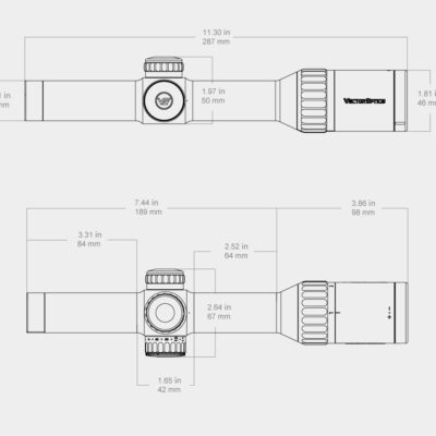 VO LPVO Riflescope CONTINENTAL X8 1–8x24 ED Fiber SFP - Black OD-A-SCOC-51 asgbox.pl VO LPVO Riflescope CONTINENTAL X8 1–8x24 ED Fiber SFP - Black OD-A-SCOC-51 asgbox.pl