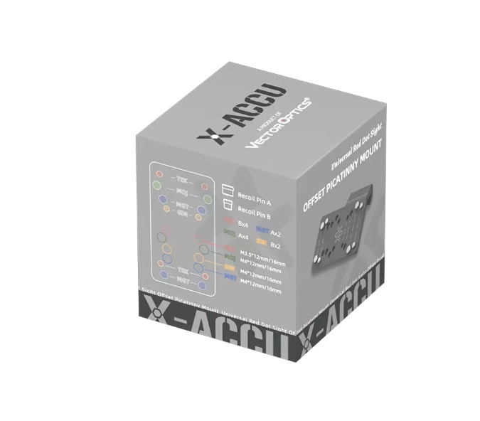 VO Universal 45° Offset Red Dot Sight RIS Mount - Black OD-A-SCFRM-29 asgbox.pl VO Universal 45° Offset Red Dot Sight RIS Mount - Black - obrazek 10