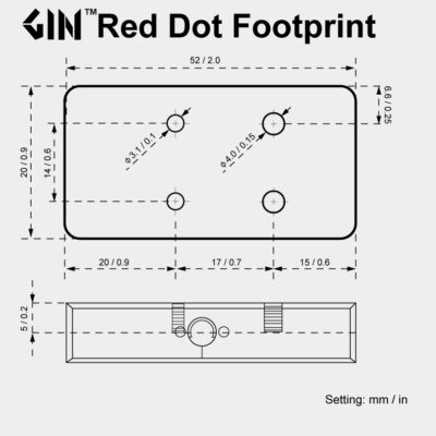 VO RIS Riser Mount (32 mm) for FRENZY Red Dot Sight - Black OD-A-SCFRM-24 asgbox.pl VO RIS Riser Mount (32 mm) for FRENZY Red Dot Sight - Black OD-A-SCFRM-24 asgbox.pl
