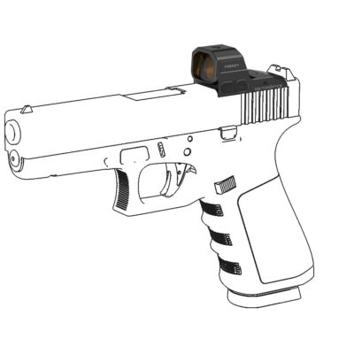 VO FRENZY 1x16x21 Glock MOS Red Dot Sight - Black OD-A-SCRD-81 asgbox.pl