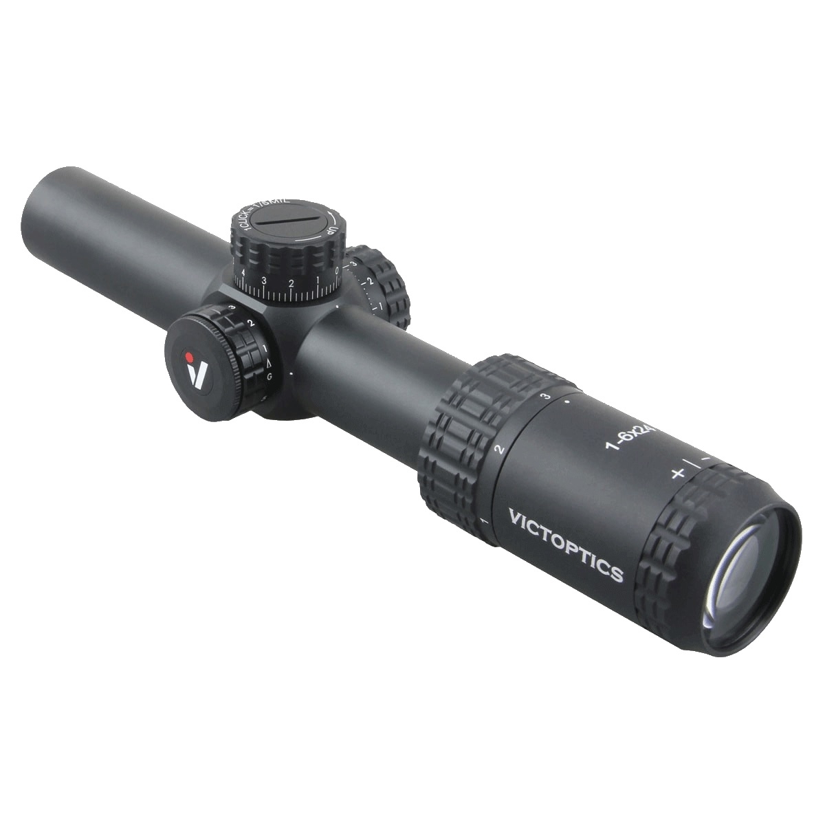 VictOptics LPVO Riflescope S6 1–6x24 plus One-Piece High Mount - Black OD-A-OPSL122 asgbox.pl VictOptics LPVO Riflescope S6 1–6x24 plus One-Piece High Mount - Black - obrazek 6
