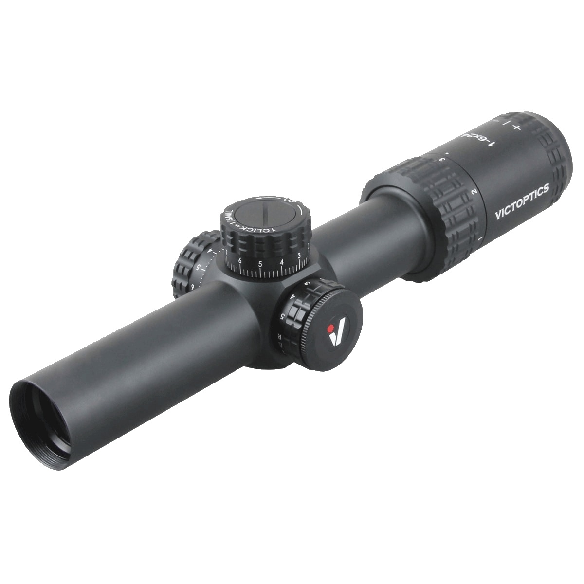 VictOptics LPVO Riflescope S6 1–6x24 plus One-Piece High Mount - Black OD-A-OPSL122 asgbox.pl VictOptics LPVO Riflescope S6 1–6x24 plus One-Piece High Mount - Black - obrazek 8