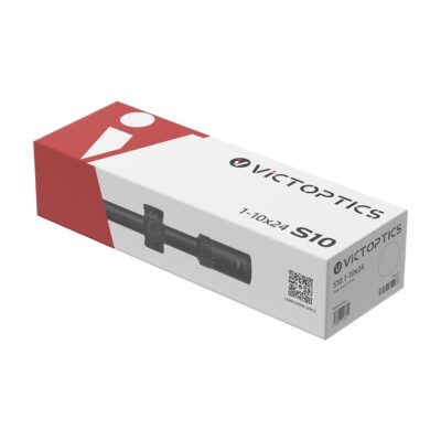 VictOptics LPVO Riflescope S10 1–10x24 plus One-Piece High Mount - Black OD-A-OPSL137 asgbox.pl VictOptics LPVO Riflescope S10 1–10x24 plus One-Piece High Mount - Black OD-A-OPSL137 asgbox.pl