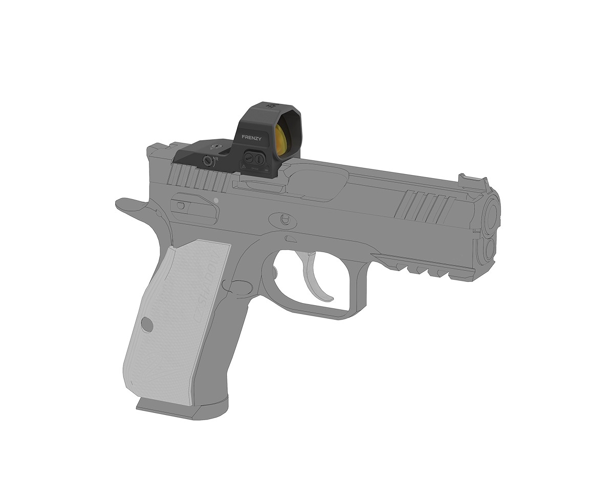 VO FRENZY 1x20x24 CZ Shadow 2 / P-10C OR Red Dot Sight - Black OD-A-SCRD-82 asgbox.pl VO FRENZY 1x20x24 CZ Shadow 2 / P-10C OR Red Dot Sight - Black - obrazek 8