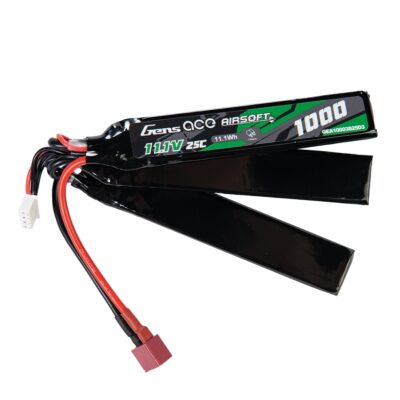 Gens ACE Li-Pol Battery 11.1V 1000mAh, 25C, T-Dean - Crane