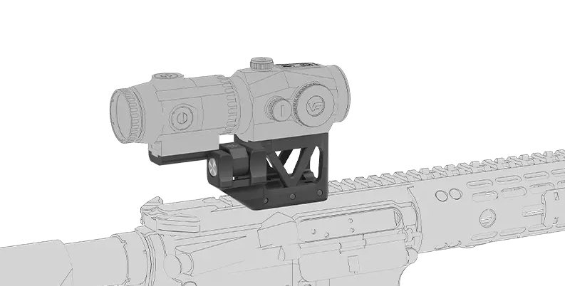 VO 1-Piece RIS Base for SCRAPPER Red Dot Sight and PARAGON Magnifier - Black OD-A-XASR-RM02 asgbox.pl VO 1-Piece RIS Base for SCRAPPER Red Dot Sight and PARAGON Magnifier - Black - obrazek 6