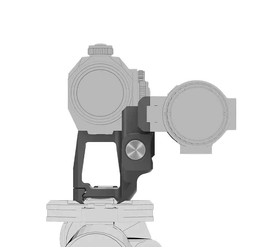 VO 1-Piece RIS Base for SCRAPPER Red Dot Sight and PARAGON Magnifier - Black OD-A-XASR-RM02 asgbox.pl VO 1-Piece RIS Base for SCRAPPER Red Dot Sight and PARAGON Magnifier - Black - obrazek 8