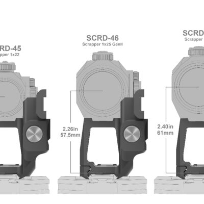 VO 1-Piece RIS Base for SCRAPPER Red Dot Sight and PARAGON Magnifier - Black OD-A-XASR-RM02 asgbox.pl VO 1-Piece RIS Base for SCRAPPER Red Dot Sight and PARAGON Magnifier - Black OD-A-XASR-RM02 asgbox.pl