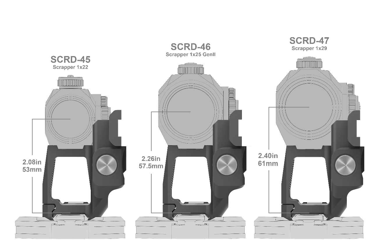 VO 1-Piece RIS Base for SCRAPPER Red Dot Sight and PARAGON Magnifier - Black OD-A-XASR-RM02 asgbox.pl VO 1-Piece RIS Base for SCRAPPER Red Dot Sight and PARAGON Magnifier - Black - obrazek 10