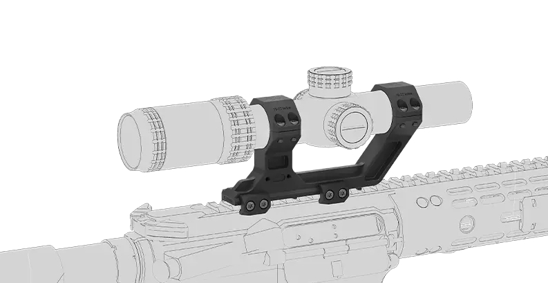 VO AR15 High One-Piece RIS Mount for 30 mm Riflescope - Black OD-A-XASR-3038 asgbox.pl VO AR15 High One-Piece RIS Mount for 30 mm Riflescope - Black - obrazek 8