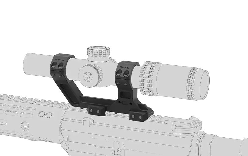 VO AR15 High One-Piece RIS Mount for 30 mm Riflescope - Black OD-A-XASR-3038 asgbox.pl VO AR15 High One-Piece RIS Mount for 30 mm Riflescope - Black - obrazek 9
